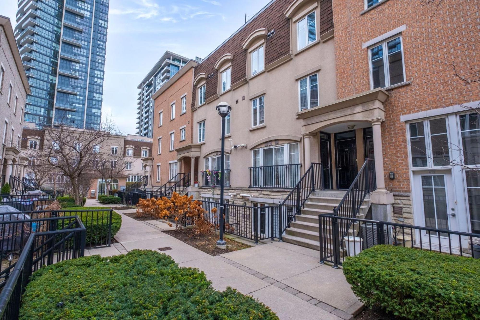 Liberty Village Townhouse Toronto Exterior foto